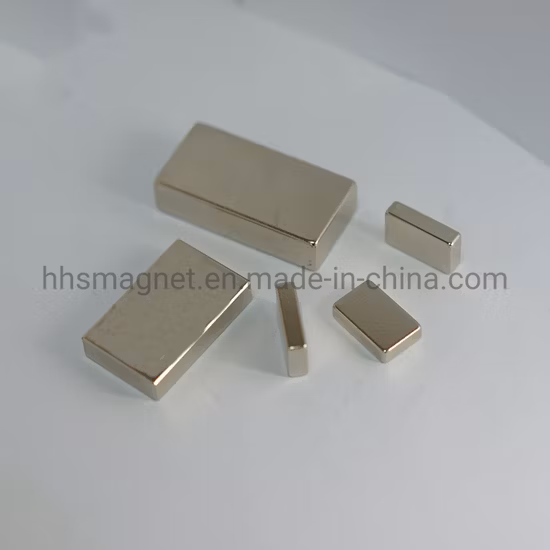 Magnetic Materials Block Sintered Neodymium Iron Boron for Industrial Magnet